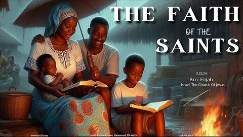THE FAITH OF THE SAINTS