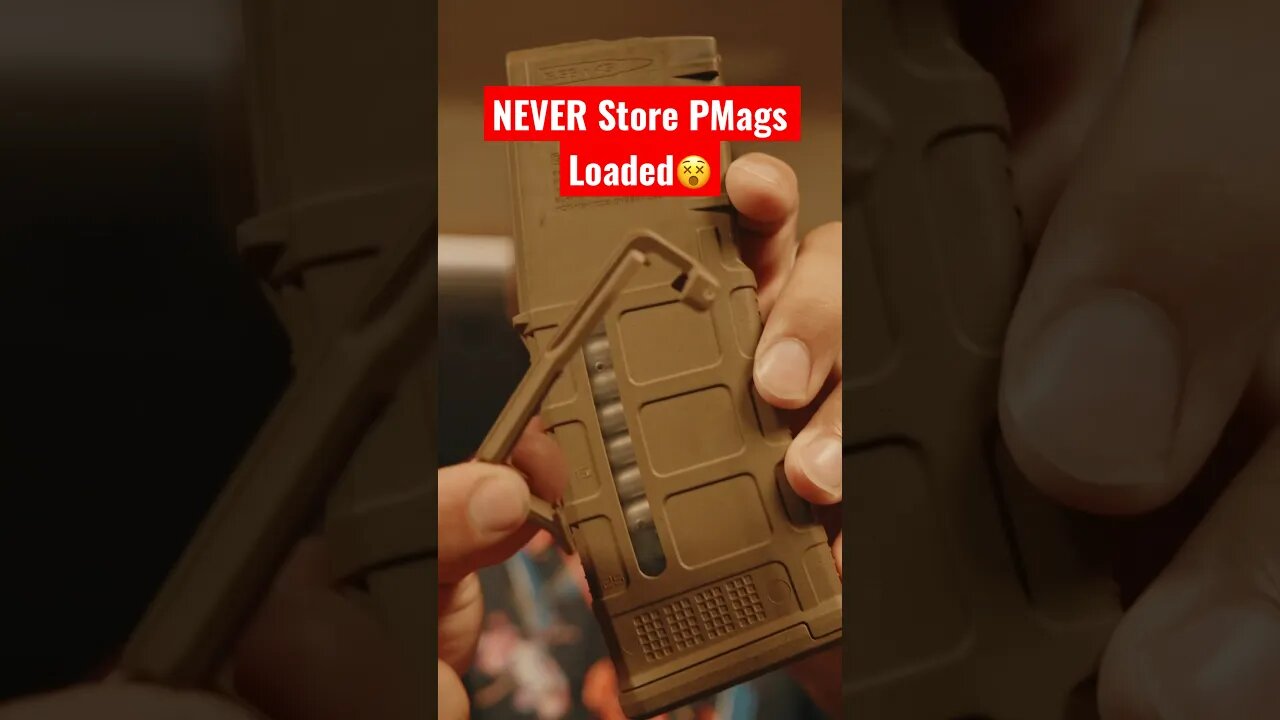 NEVER Store PMags Loaded😵