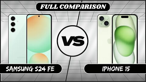 Samsung Galaxy S24 FE Vs iPhone 15 Full Comparison | Samsung Vs iPhone | Phone Sphere