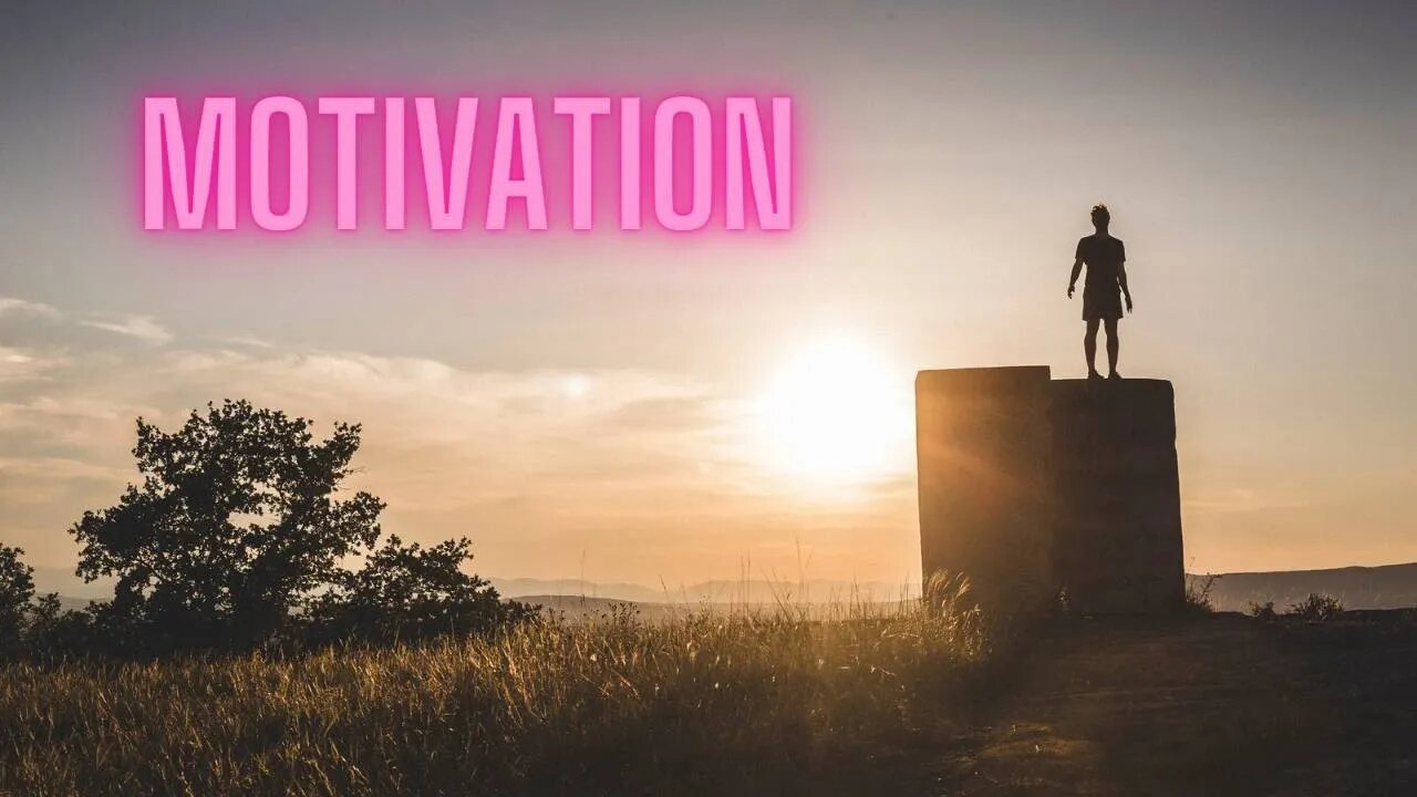 the whole idea of motivation is a trap. forget motivation. just do it.