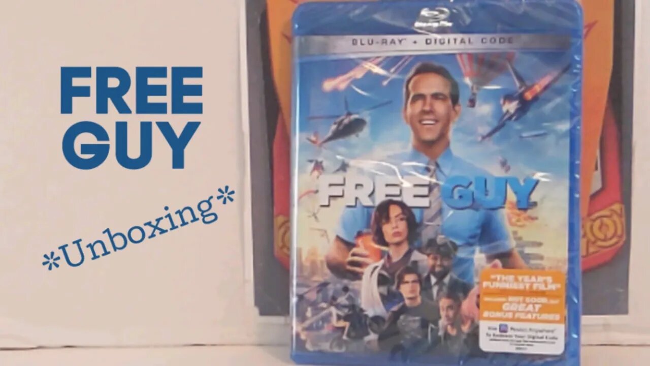 20th Century Studios FREE GUY Blu Ray + Digital Code *Rodimusbill Unboxing*