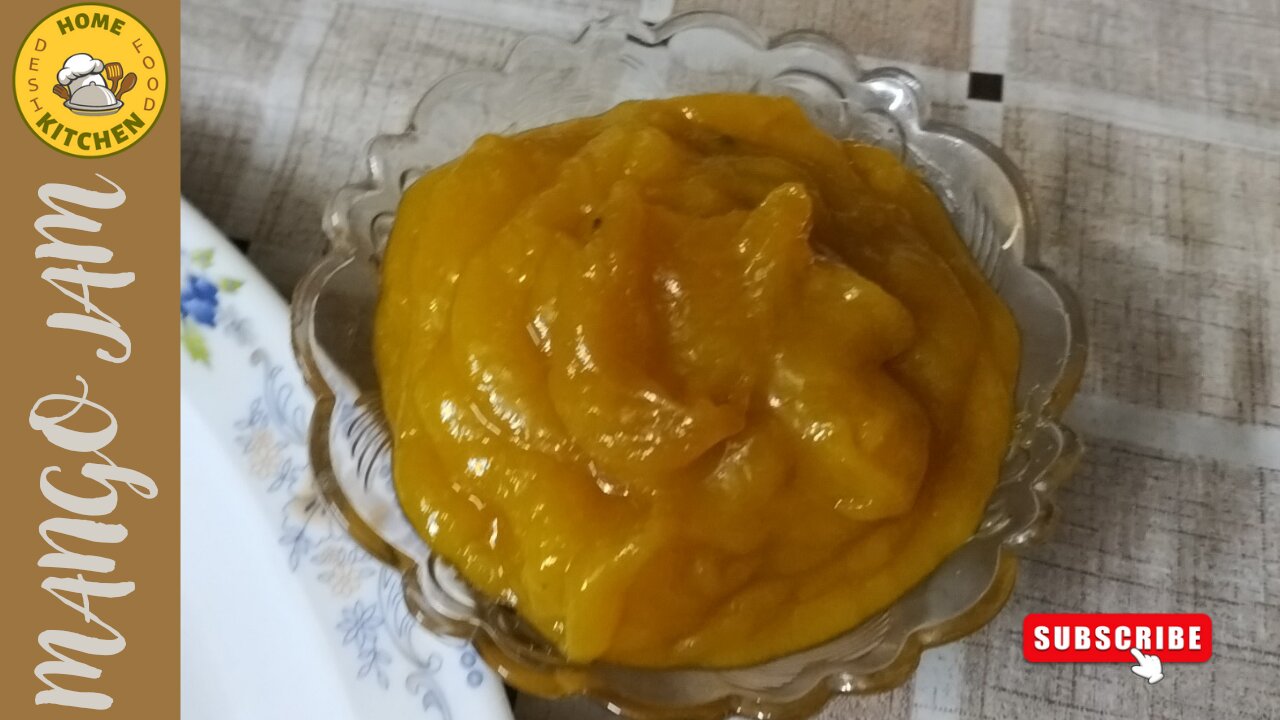 Mango Jam Recipe By Home Kitchen | گھر پر باآسانی مینگو جام بنائیں | Breakfast Recipe | Jam Recipe |