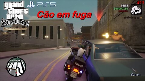 Cão em fuga - GTA San Andreas Definitive Edition (#11) - PlayStation 5