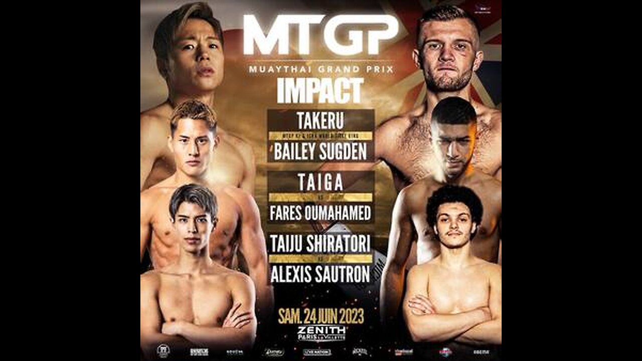 Muay Thai Grand Prix "Impact in Paris" - Jun 24 2023 - Paris