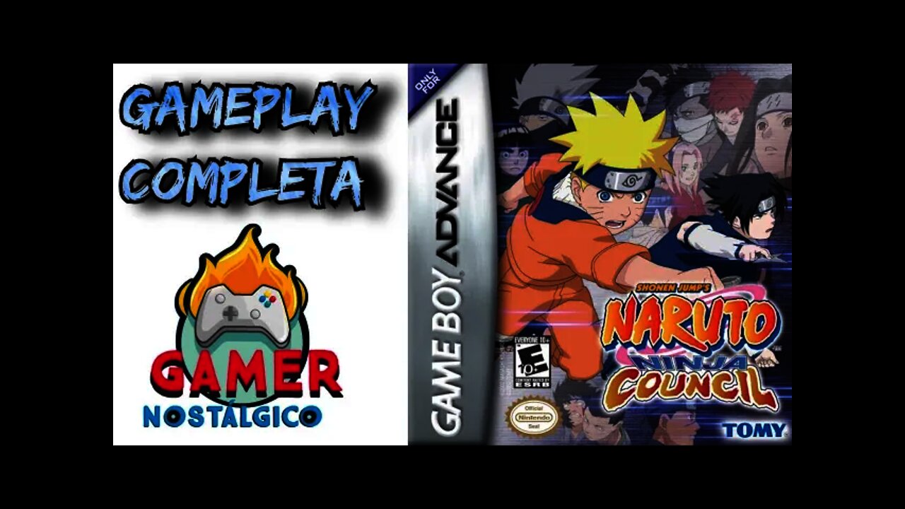 Naruto: Ninja Council -- Gameboy Advanced -- GAMEPLAY COMPLETA