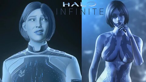 Halo 4 Cortana vs the weapon