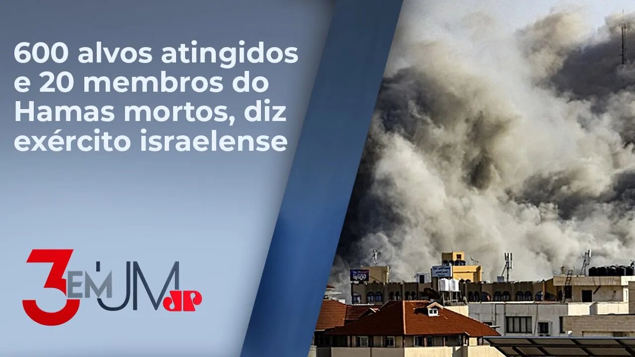 Imagens ao vivo mostram ataques mais intensos de Israel em Gaza