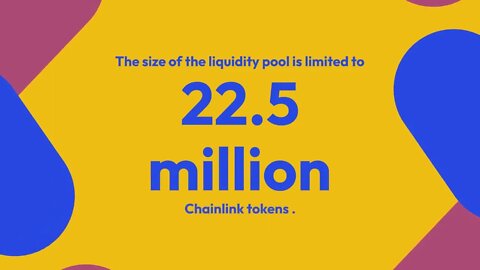 Chain link Staking pool at the limit after three days