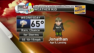 Weather Kid - Jonathan - 5/1/19