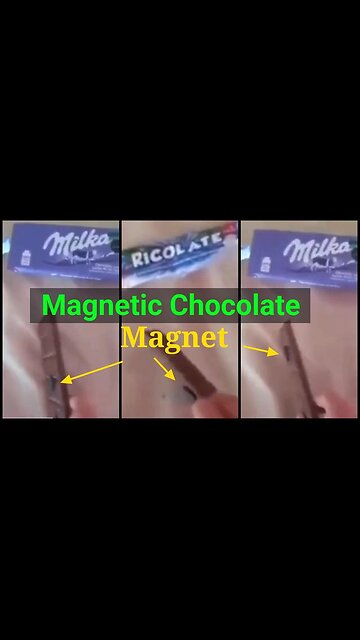Magnetic Chocolate ! / [Graphene Oxide💉☠️💉Nanoparticles] 🤔?!