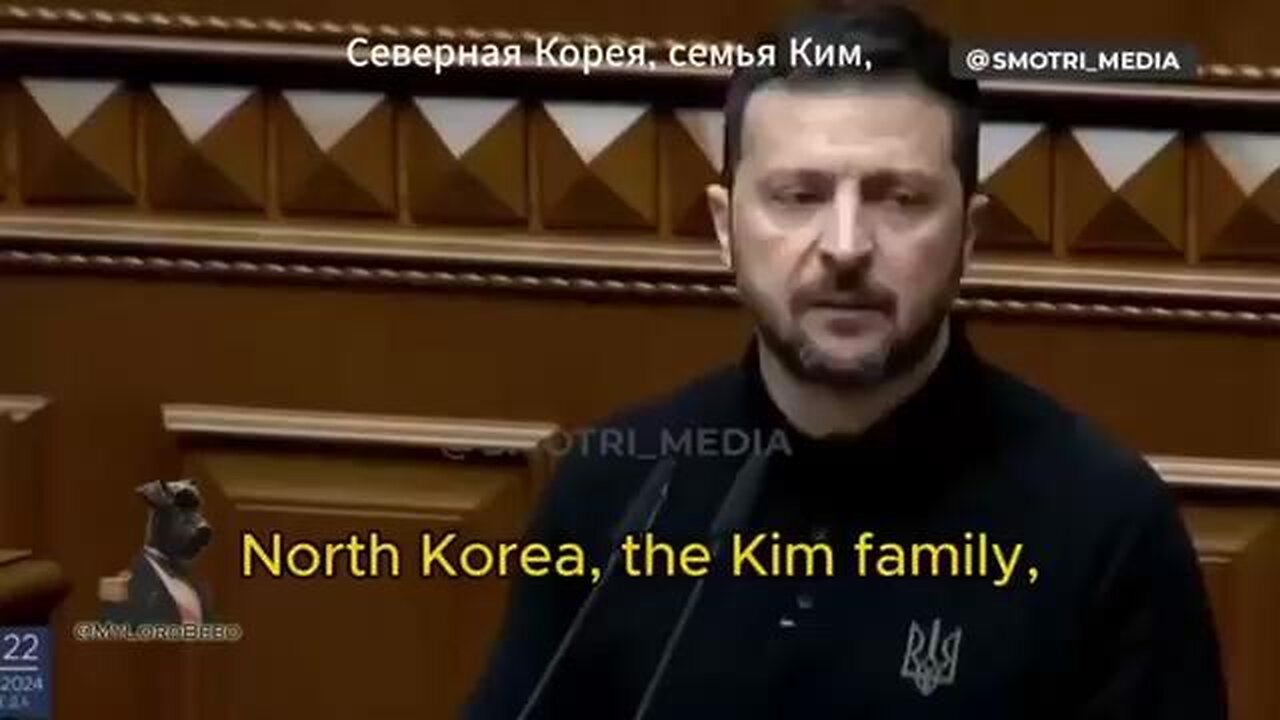 Zelensky announces that Ukraine is now at war with North Korea and Iran too