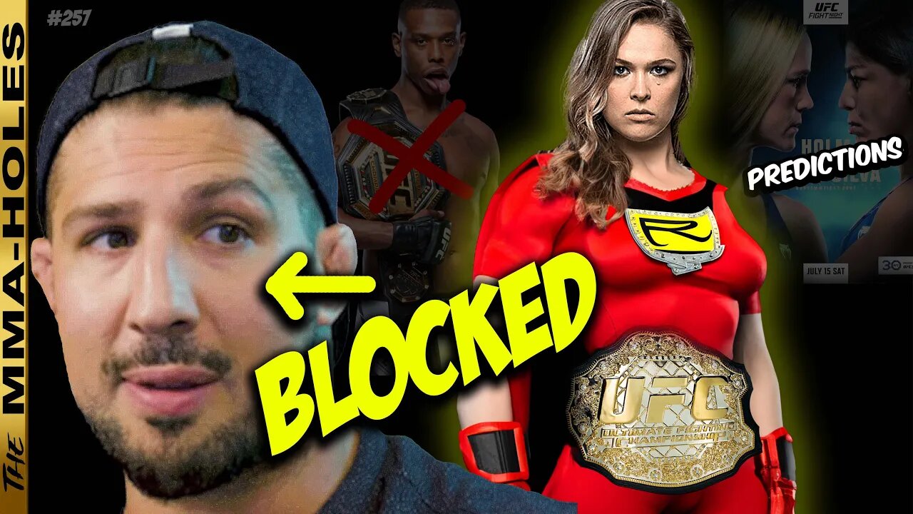 SCHAUB BLOCKED US & here is why.. Jamahal Hill VACATES BELT + ROUSEY return + UFC Vegas 77 Best Bets