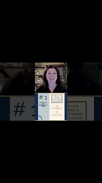 Establish an emergency fund!