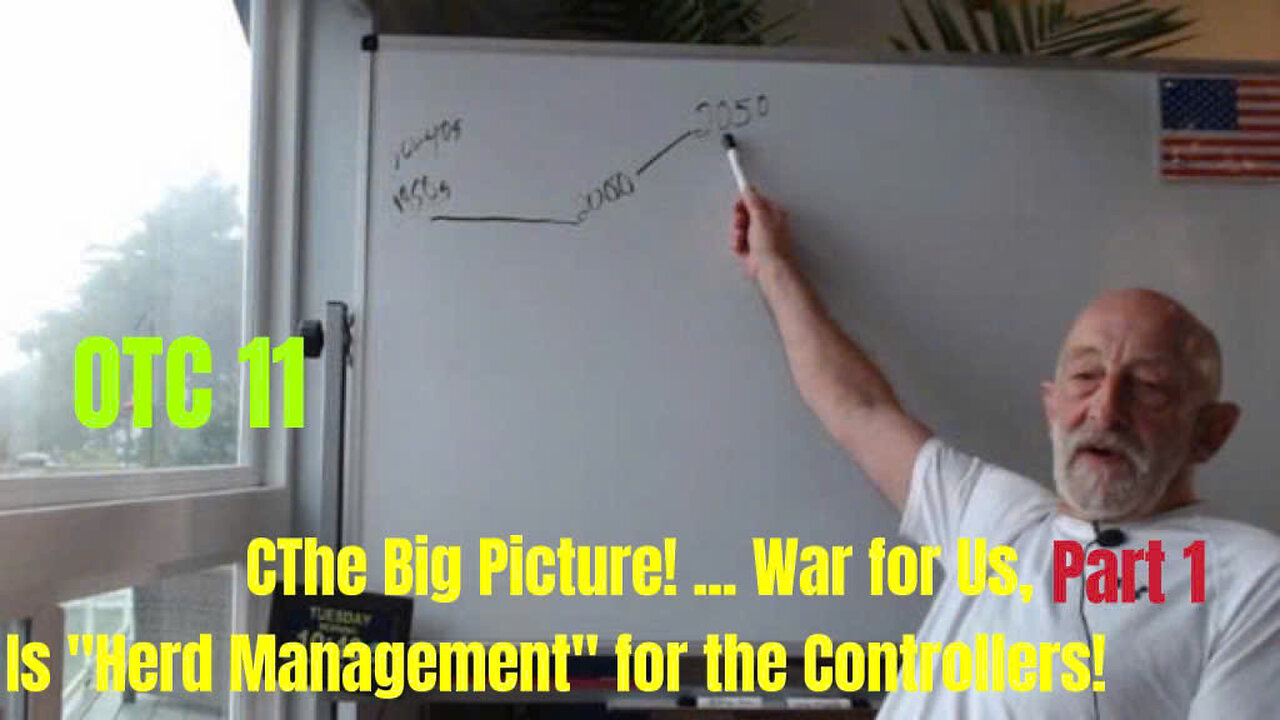 Cliff High - The Big Picture! ... War for Us, Is "Herd Management" for the Controllers! Part 1