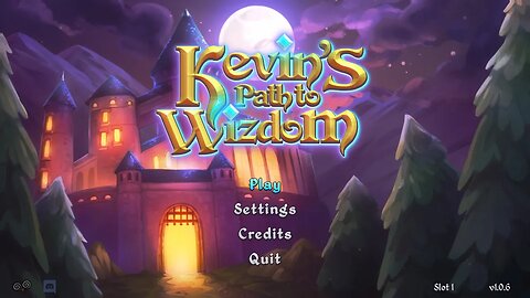 Kevin's Path to Wizdom Gameplay - Part 1 - Tutorial