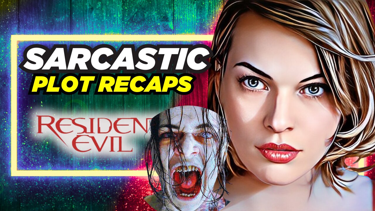 Milla Jovovich Dodges COVID & BBQ Dogs in OG Pandemic Movie “RESIDENT EVIL” | A Comedy Recap