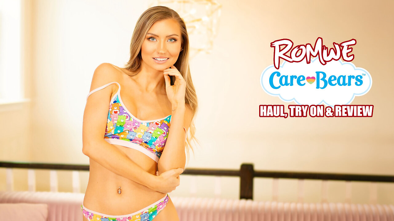 Romwe Care Bear Haul, Try On, and review