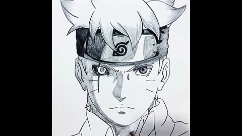 How to Draw Boruto Uzumaki BORUTO.