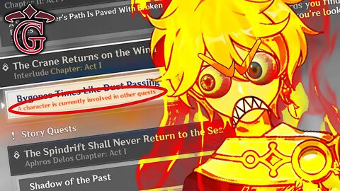 Mission Hopping in Genshin Impact Hurts Me