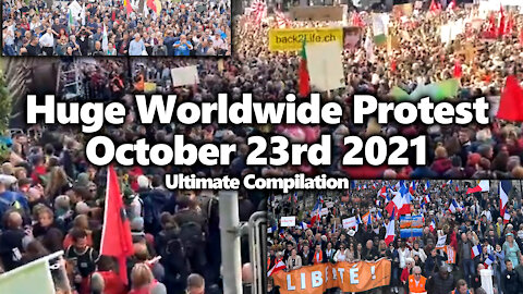 Massive Worldwide Freedom Rally Compilation: France, Italy, Switzerland, Australia, USA & MORE