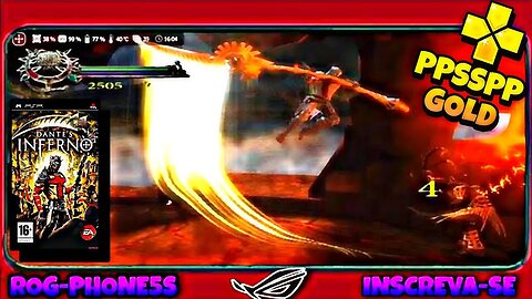 DANTES INFERNO PTBR ANDROID - PlayStation Portátil PPSSPP emulator de PSP