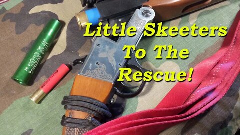 Little Skeeter's, 12 Gauge to .410 Adapter, just that easy!