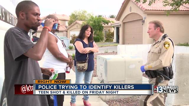 Police help community heal after North Las Vegas teenager is shot and killed