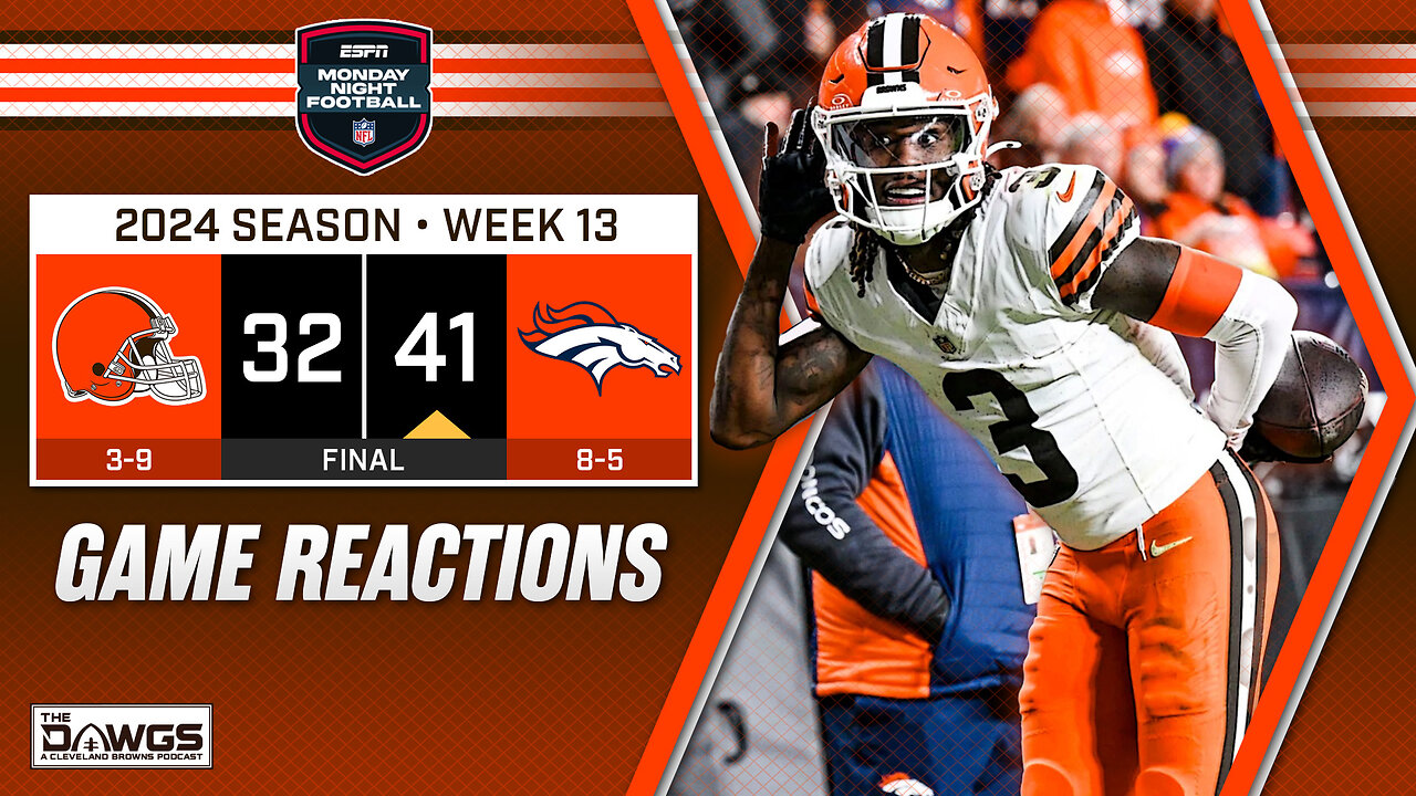 Browns at Broncos: Game Reactions - Browns Lose Thrilling Game in Denver