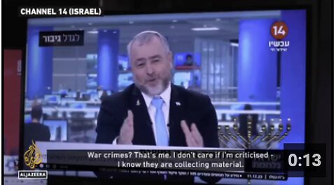 🇮🇱 On Israeli TV they call for terror of the population of the Gaza Strip