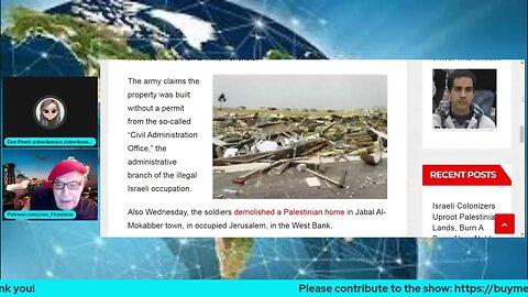 Israeli Army Demolishes A Rental Villa Near Hebron (clip)