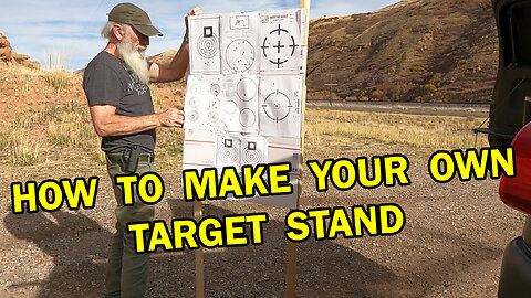 🥇Award Winning Target 🎯 Stand Design Cheapest🤑Easiest Most Durable 💪🏼 Just Add Ammo