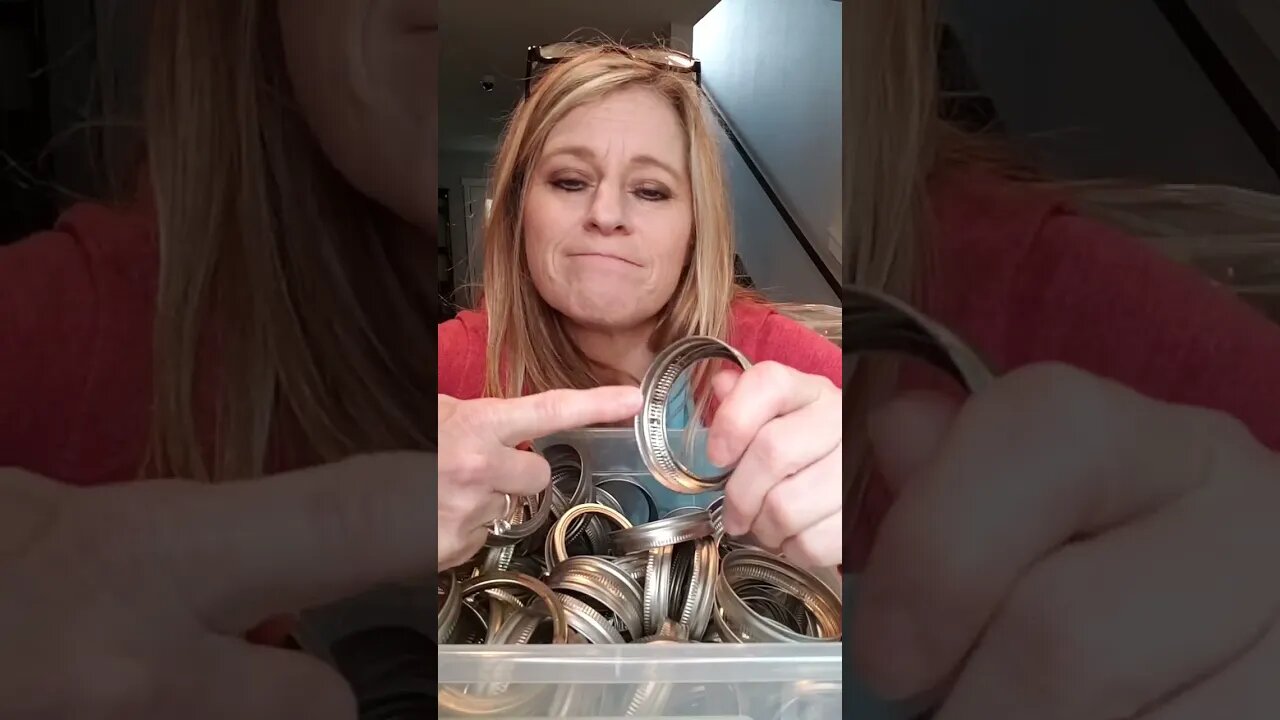 How I Store My Canning Rings... Organizing is key!