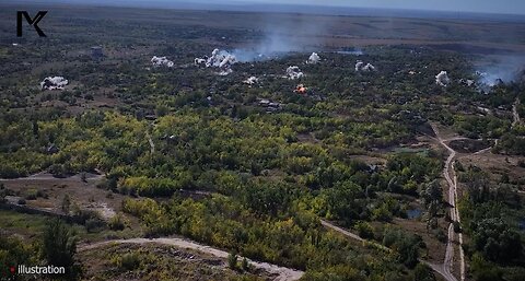 Russian Strike Destroys Ukrainian Defenses in Chasiv Yar with Rain of Rockets!