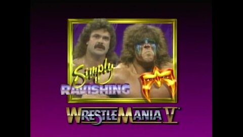 #RickRude vs #TheUltimateWarrior #WWE #WWE2k24 #Showcase #Wrestlemanaia5