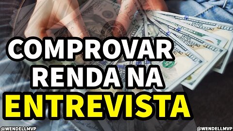 🚨 A VERDADE SOBRE A COMPROVAÇÃO DE DINHEIRO/RENDA NA ENTREVISTA DO VISTO AMERICANO #visto #eua