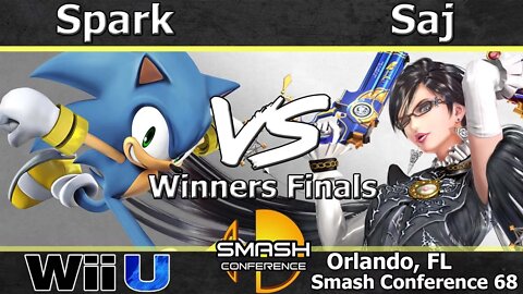 Instinct Spark (Sonic) vs. 7S|Saj (Bayonetta) - Wii U Winner's Finals - SC:68