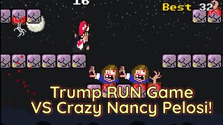 Android Game "Trump Run" - Save The Cats! A Straightforward "Jump" Game, But Difficult....