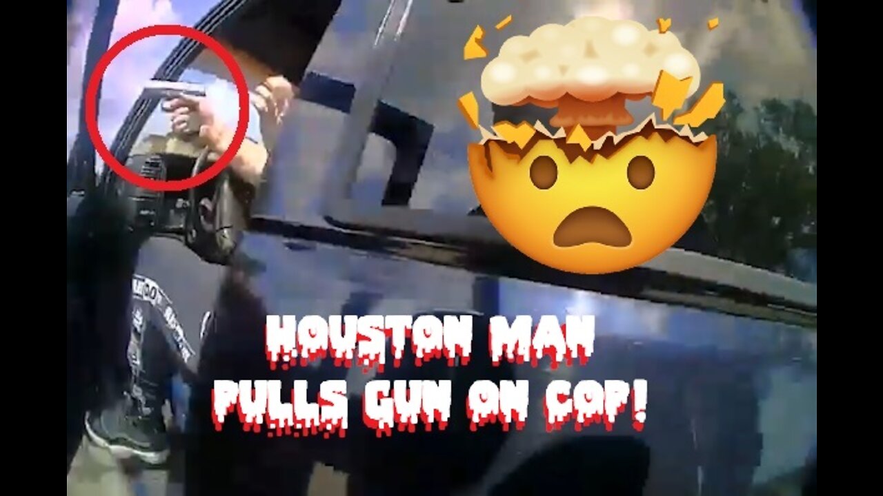 Shootout at gas station with the Houston police