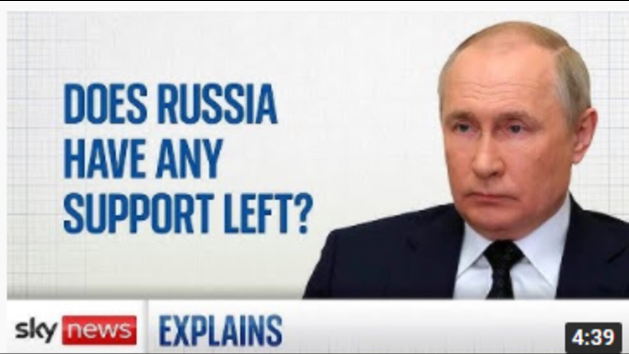 Ukraine war: Does Russia have any support left?