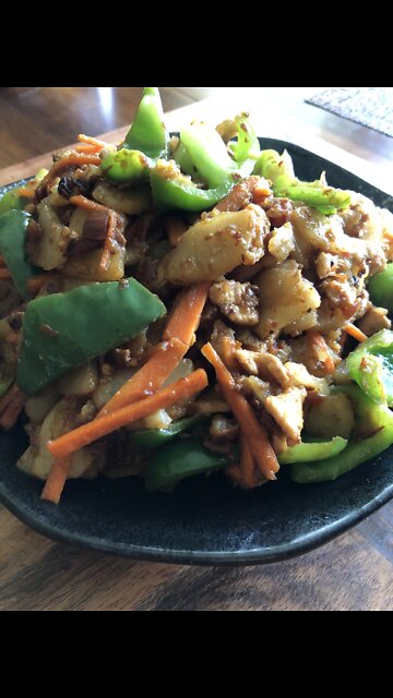 Pork Potato and Pepper - Family Style