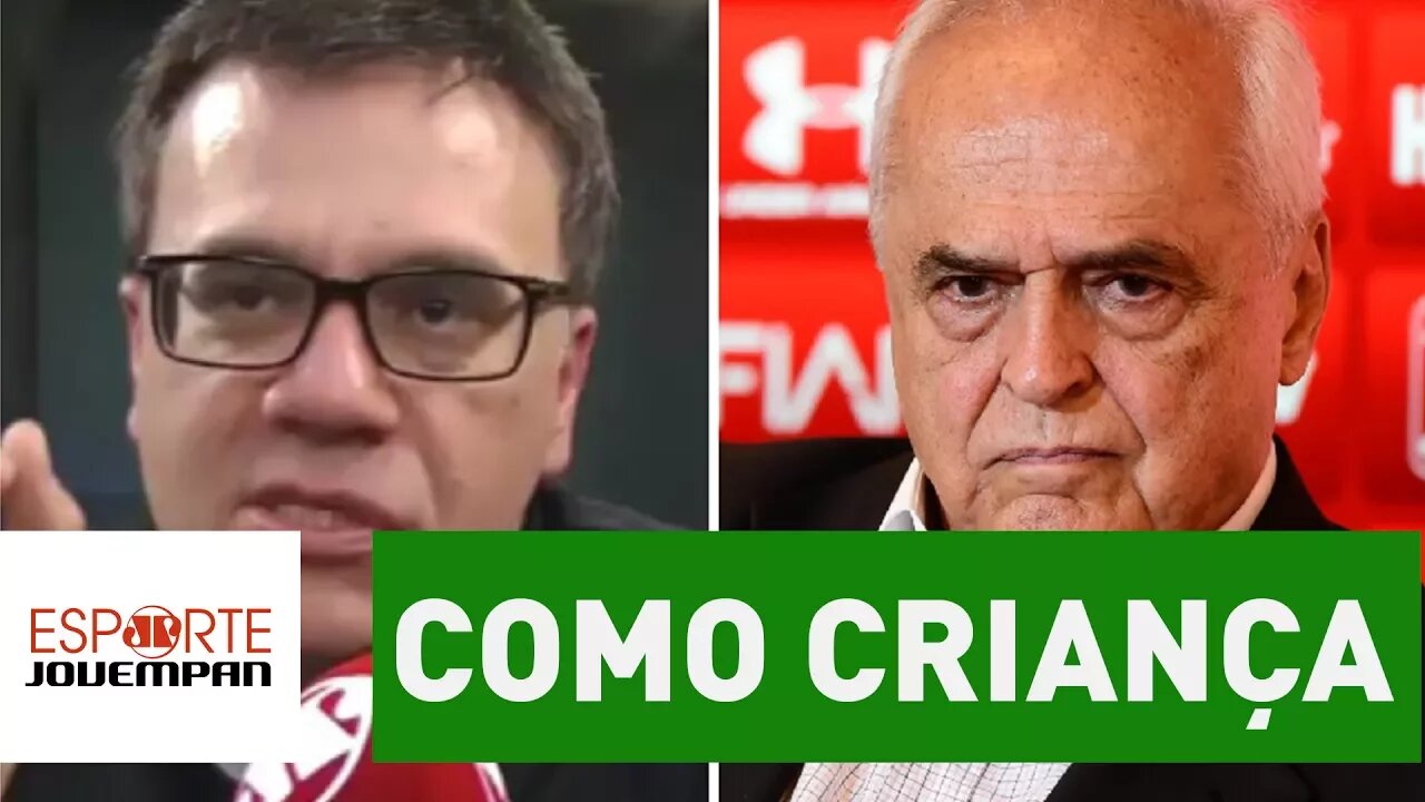 Beting: "São Paulo vende como adulto, e compra como criança"