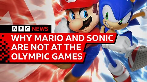 Why Mario and Sonic aren't at the Paris Olympics | BBC News | NE