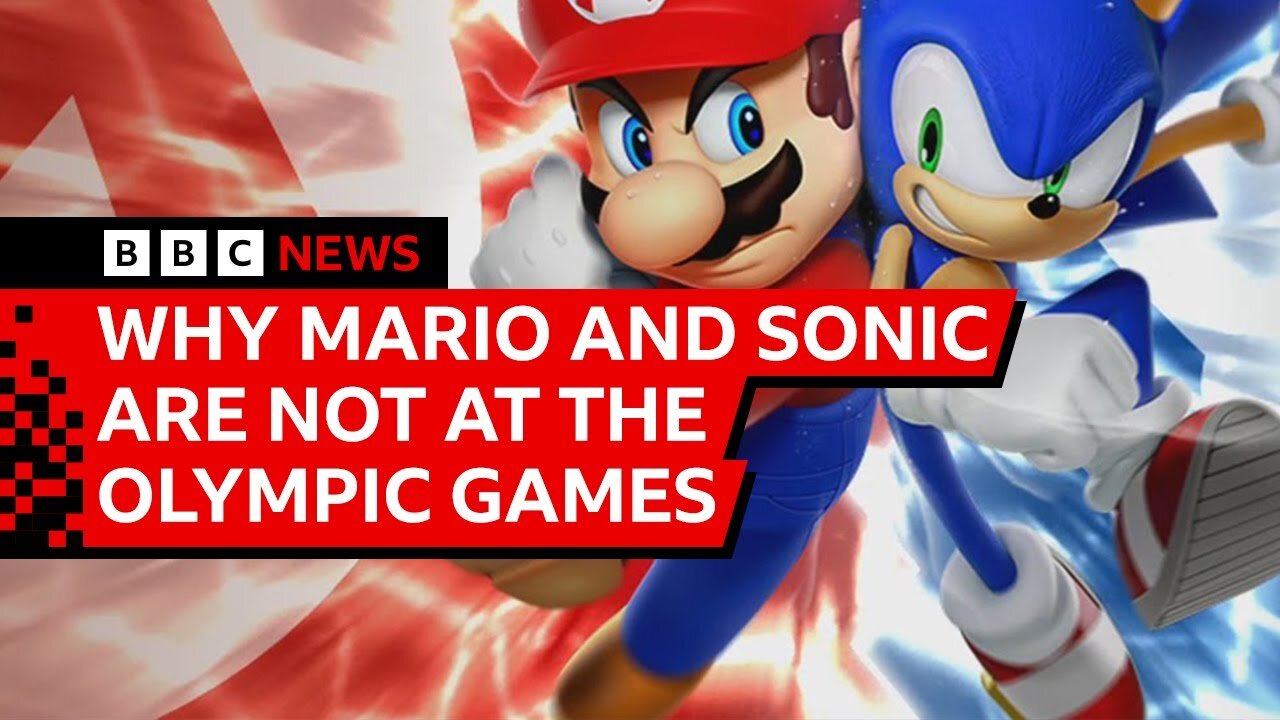 Why Mario and Sonic aren't at the Paris Olympics | BBC News | NE