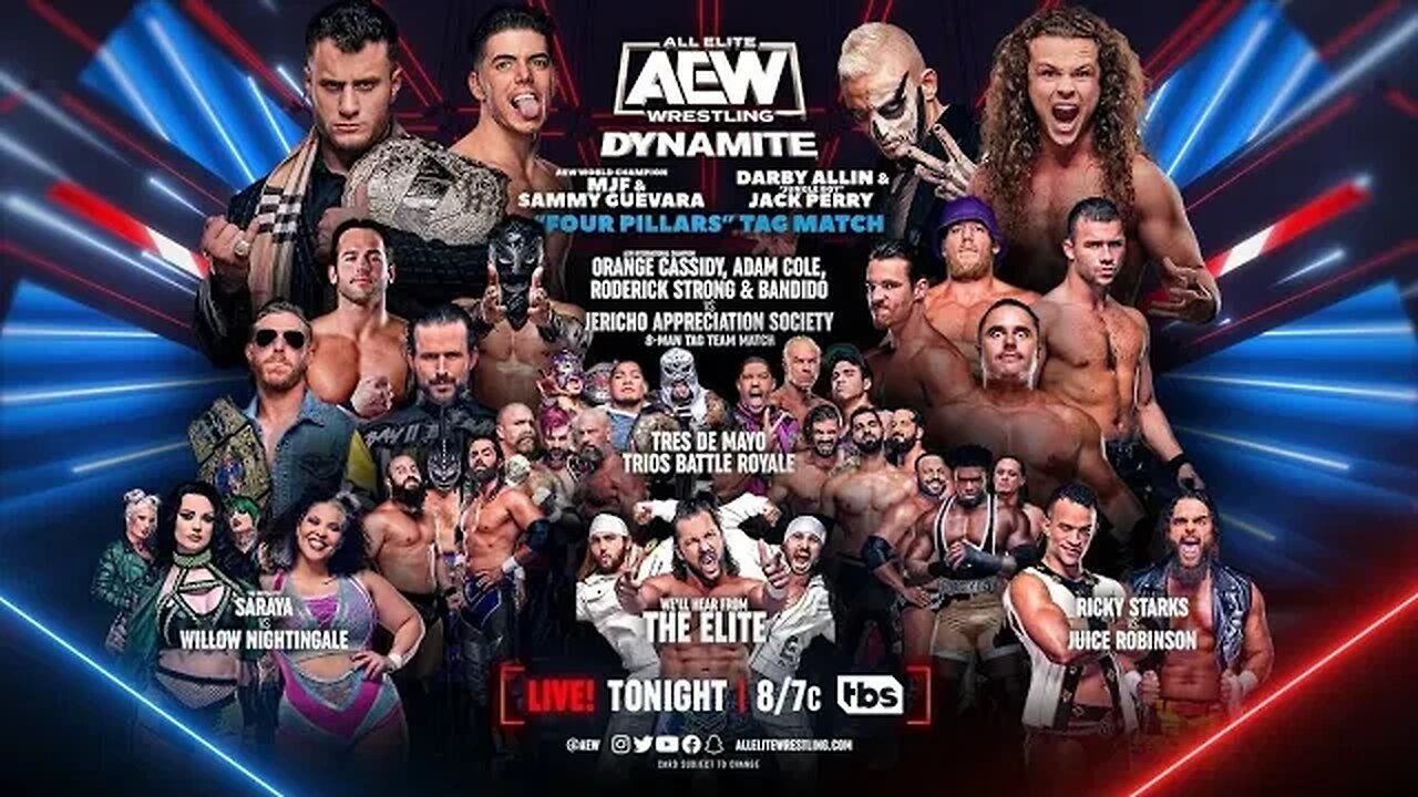 The AEW Super Dynamite Ultra Ring of Honor Mega Rampage Wrestling Show! (May 3rd 4th and 5th)