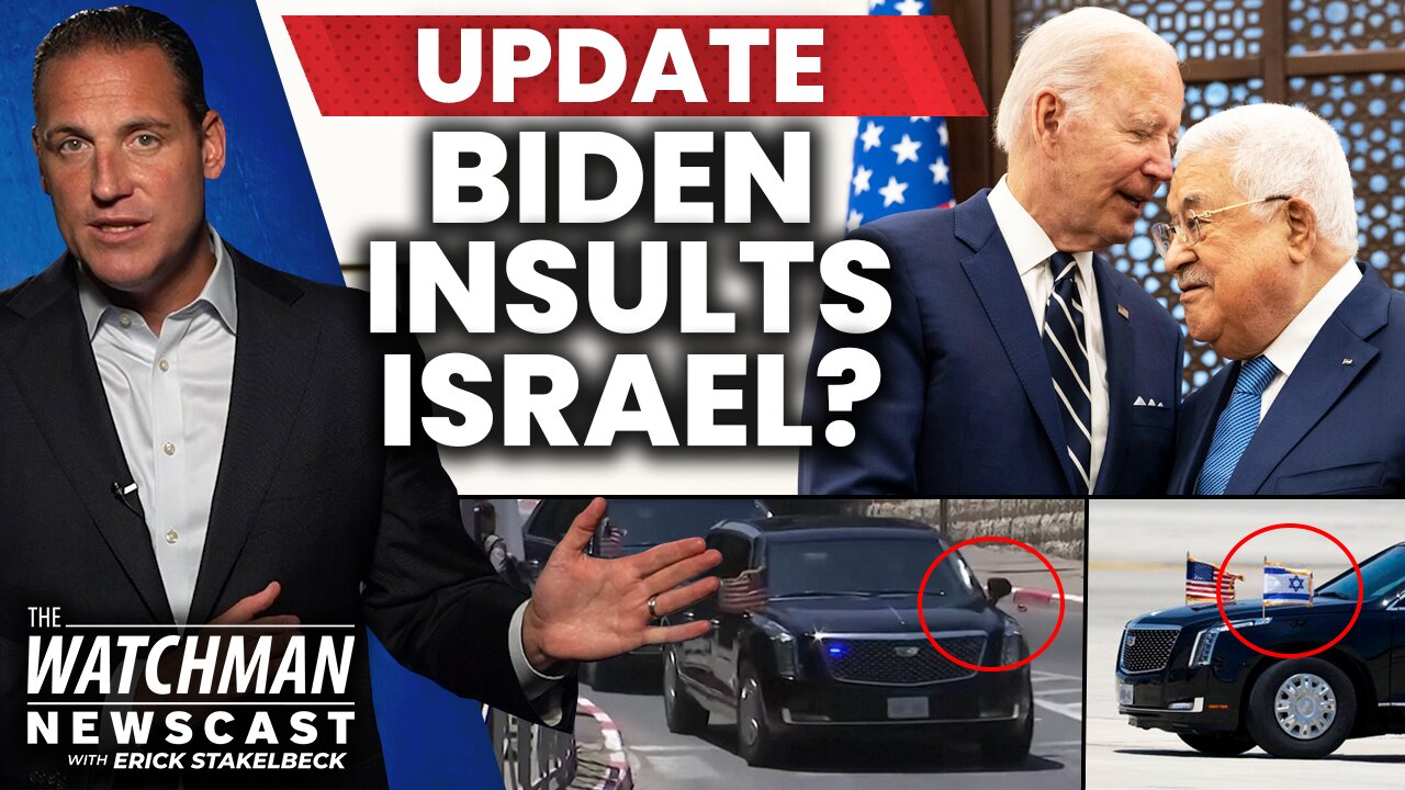 Biden DENIES Israel Sovereignty Over Jerusalem? Begs Saudis to Boost Oil Output | Watchman Newscast