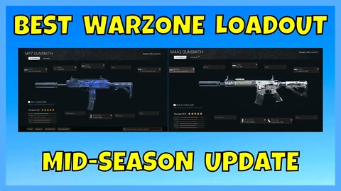 BEST Warzone Loadout after the Mid-Season Update