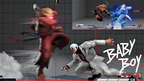 Urien V-shift whiff punish RAGING DEMON Stay Ready