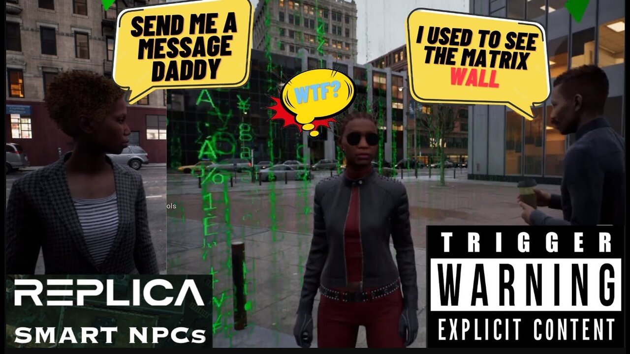 Talking to Smart AI NPCs | The Future of Gaming Self-Aware | REPLICA | I get Roasted