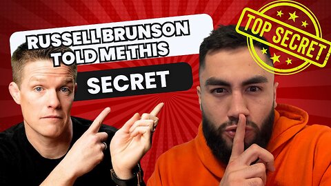365 Day Challenge(Day 1): Russell Brunson Told Me THIS SECRET