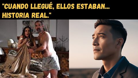 Llegué temprano del trabajo y no podía creer lo que estaba viendo. Mi amigo y mi esposa.
